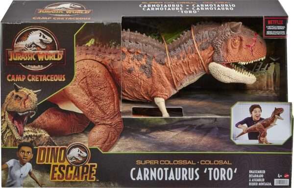 Dinosauro Carnotauro Toro Super Colossale - Jurassic World