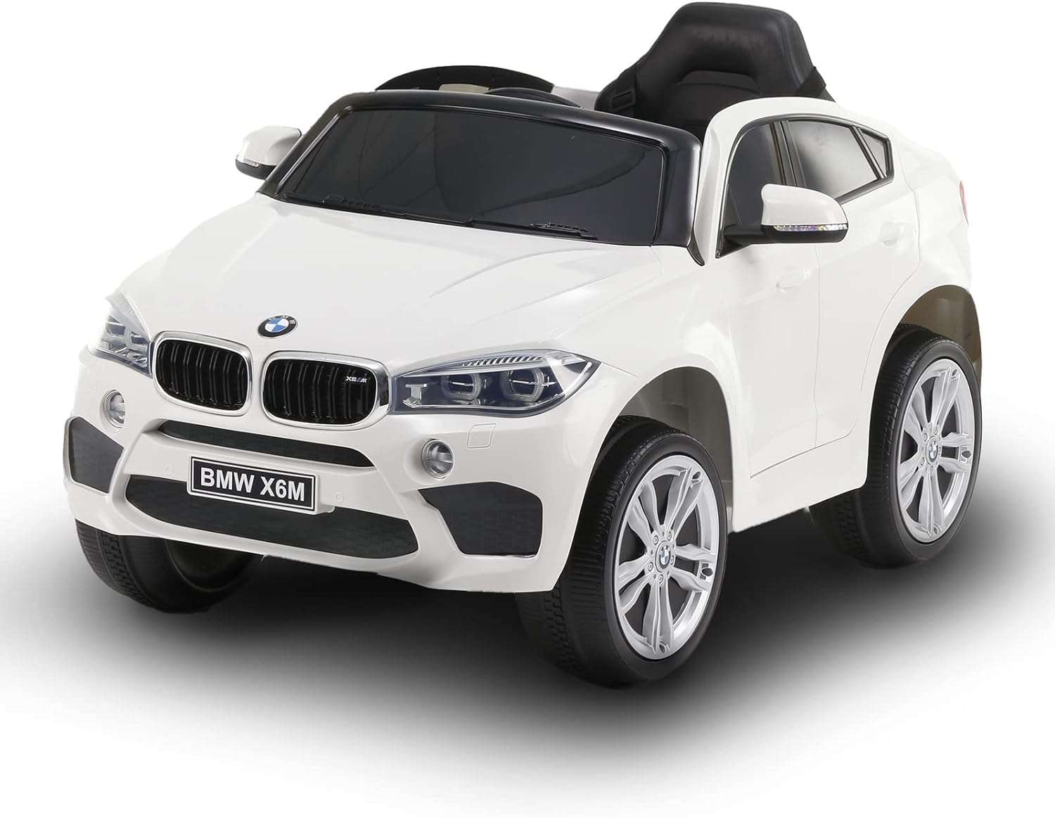 Macchina Elettrica per Bambini BMW X6 1 posto (bianca) di Babycar